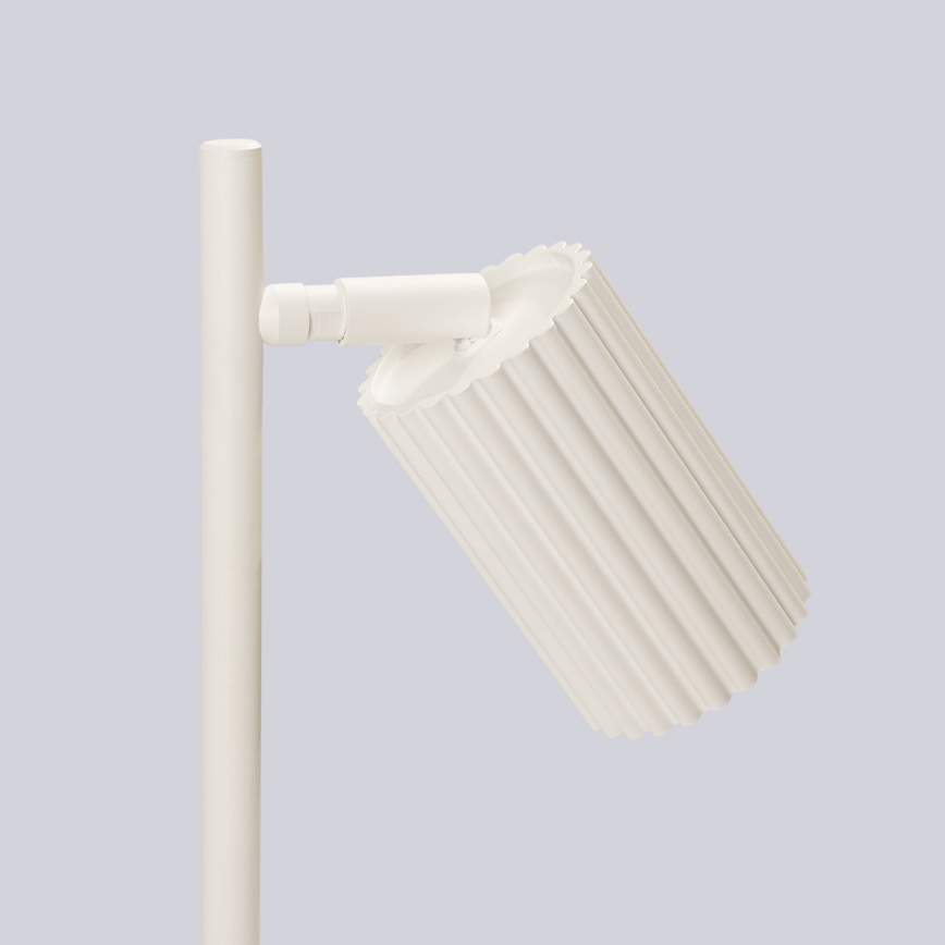 Bordslampa KARBON 1xGU10/10W/230V grädde