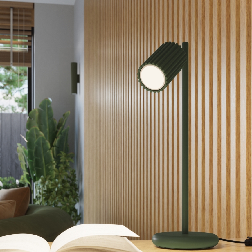 Vägglampa KARBON 2xGU10/10W/230V grön
