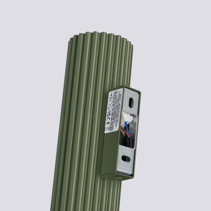 Vägglampa KARBON 2xGU10/10W/230V grön