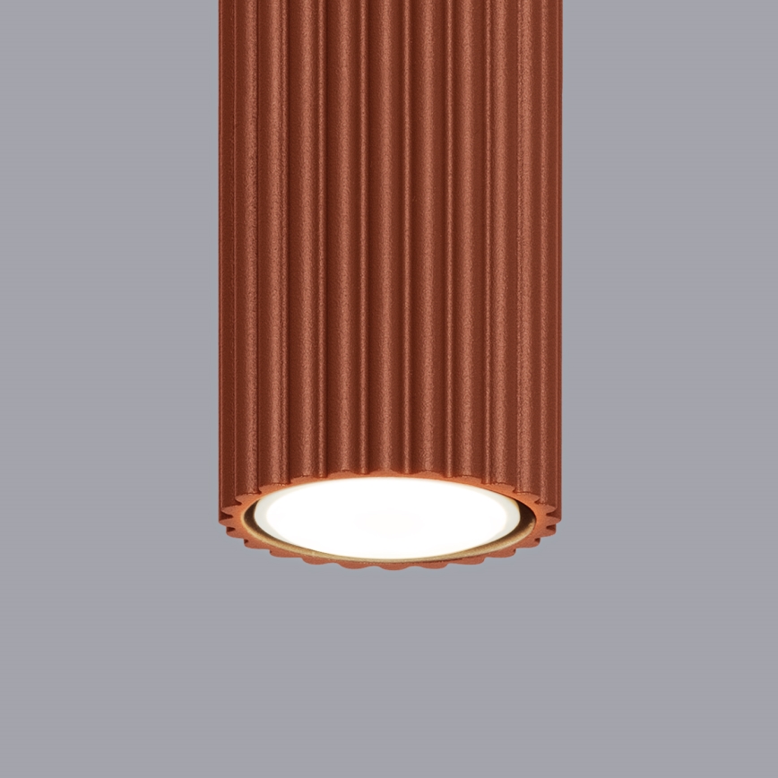 Spotlight KARBON 1xGU10/10W/230V 20 cm röd