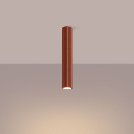 Spotlight KARBON 1xGU10/10W/230V 40 cm röd