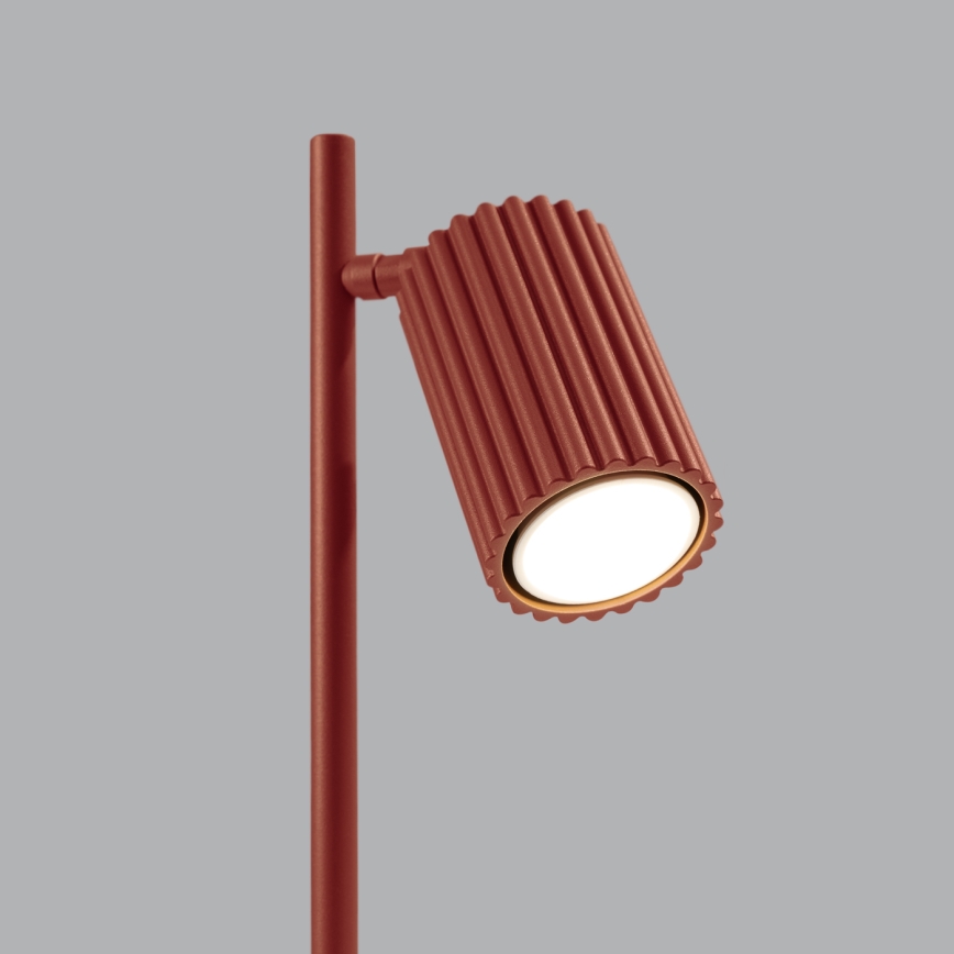 Bordslampa KARBON 1xGU10/10W/230V röd