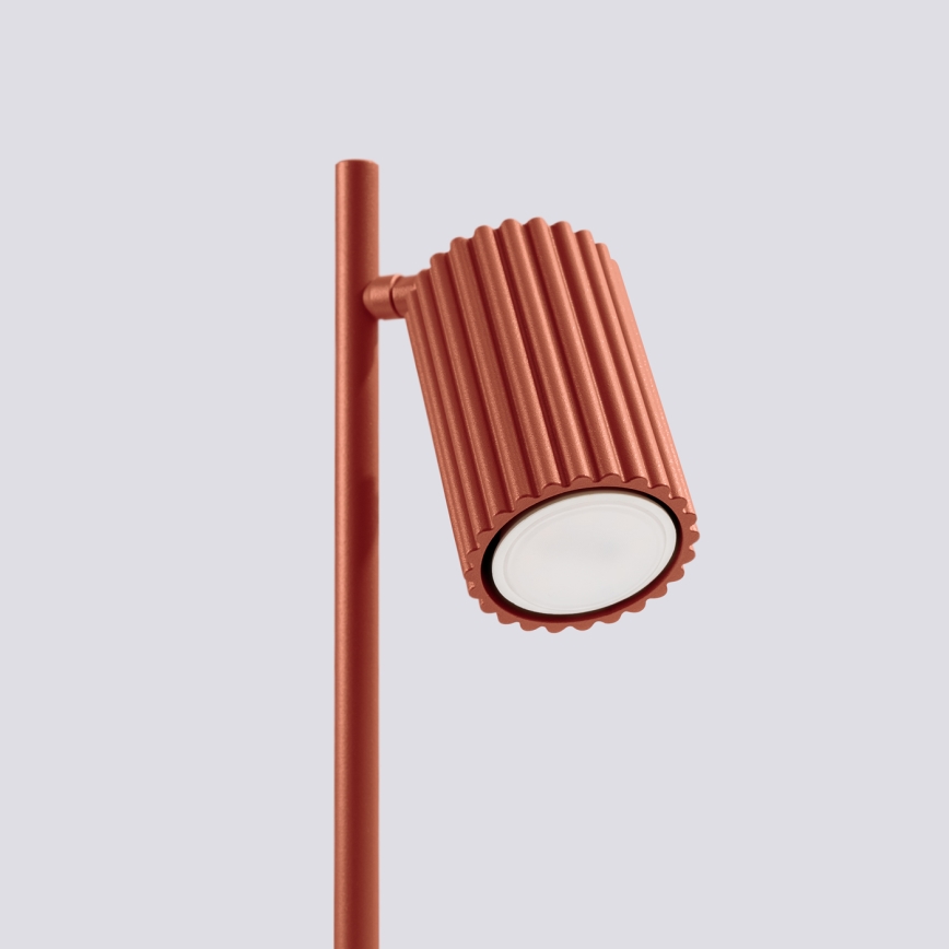 Bordslampa KARBON 1xGU10/10W/230V röd