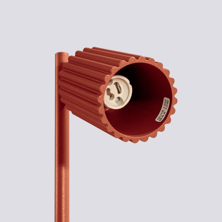 Bordslampa KARBON 1xGU10/10W/230V röd