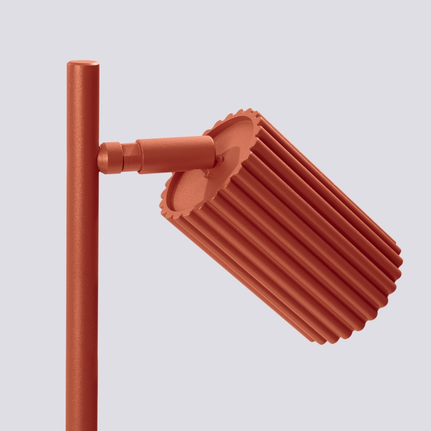 Bordslampa KARBON 1xGU10/10W/230V röd