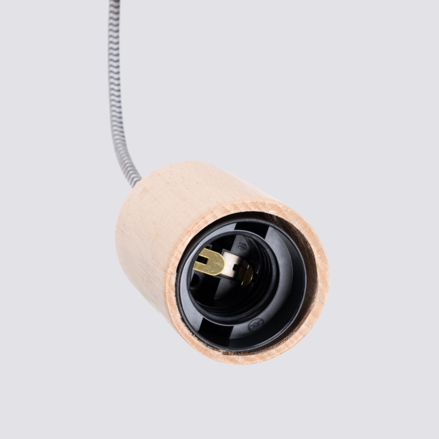 Vägglampa NIMBI 1xE27/15W/230V bok