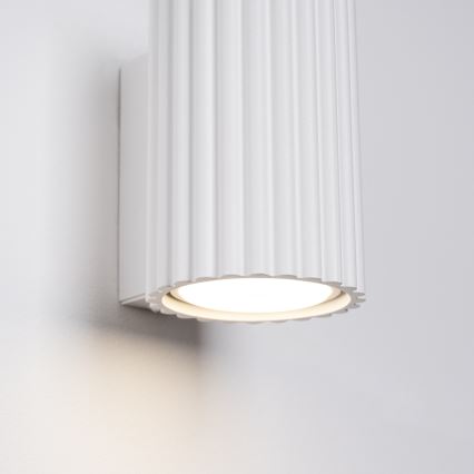 Vägglampa KARBON 1xGU10/10W/230V vit