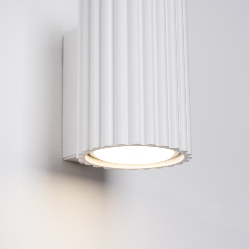 Vägglampa KARBON 1xGU10/10W/230V vit