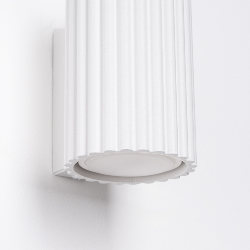 Vägglampa KARBON 1xGU10/10W/230V vit