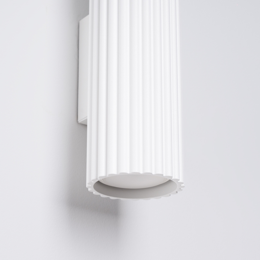 Vägglampa KARBON 2xGU10/10W/230V vit