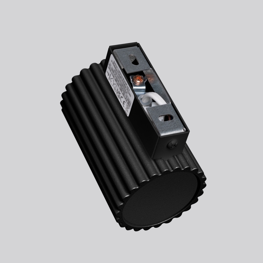 Vägglampa KARBON 1xGU10/10W/230V svart