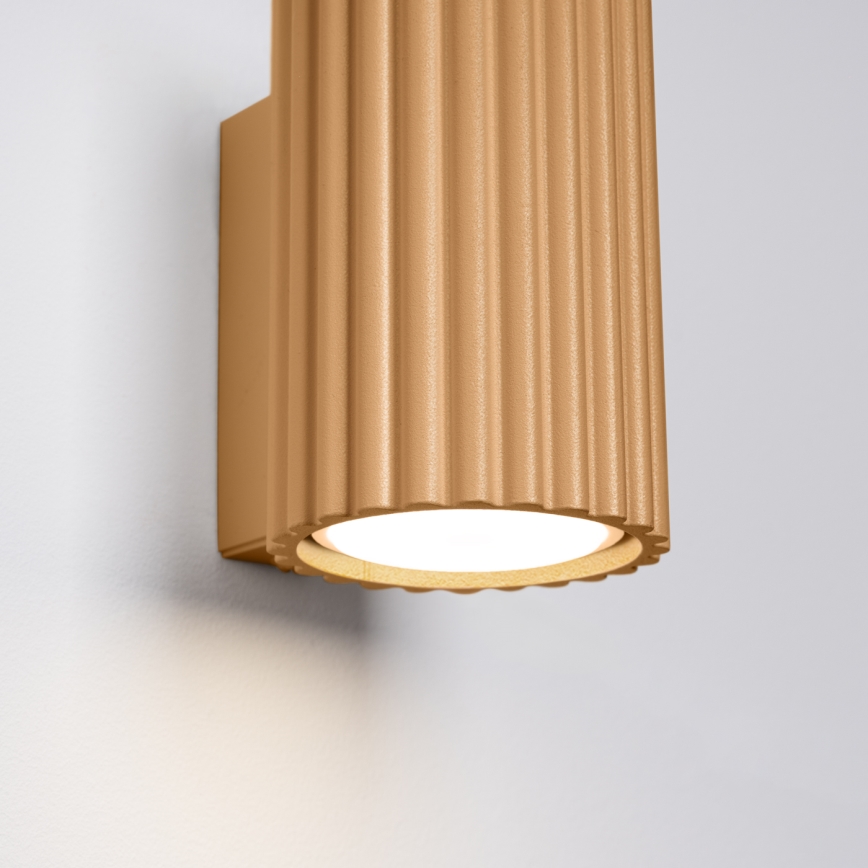 Vägglampa KARBON 1xGU10/10W/230V guld
