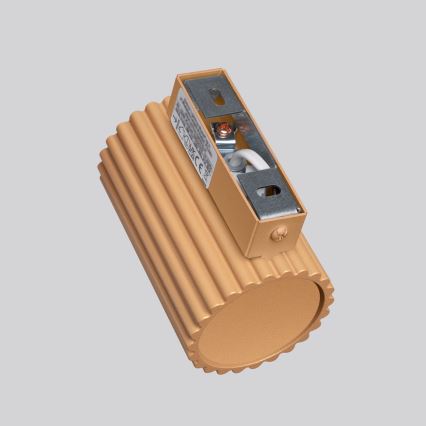Vägglampa KARBON 1xGU10/10W/230V guld