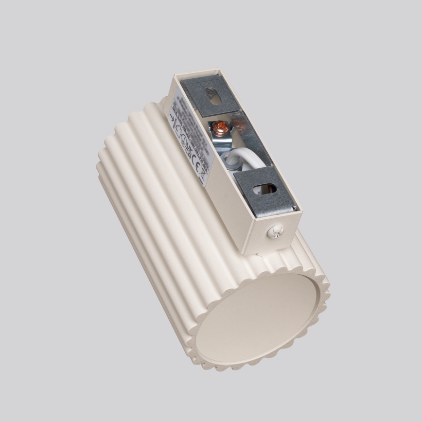 Vägglampa KARBON 1xGU10/10W/230V grädde