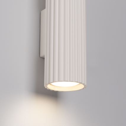 Vägglampa KARBON 2xGU10/10W/230V grädde