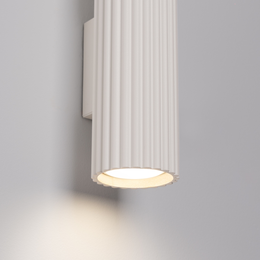 Vägglampa KARBON 2xGU10/10W/230V grädde