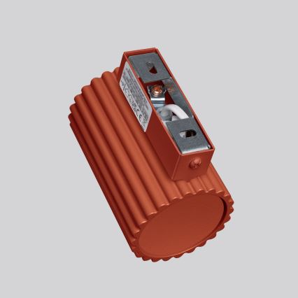 Vägglampa KARBON 1xGU10/10W/230V röd