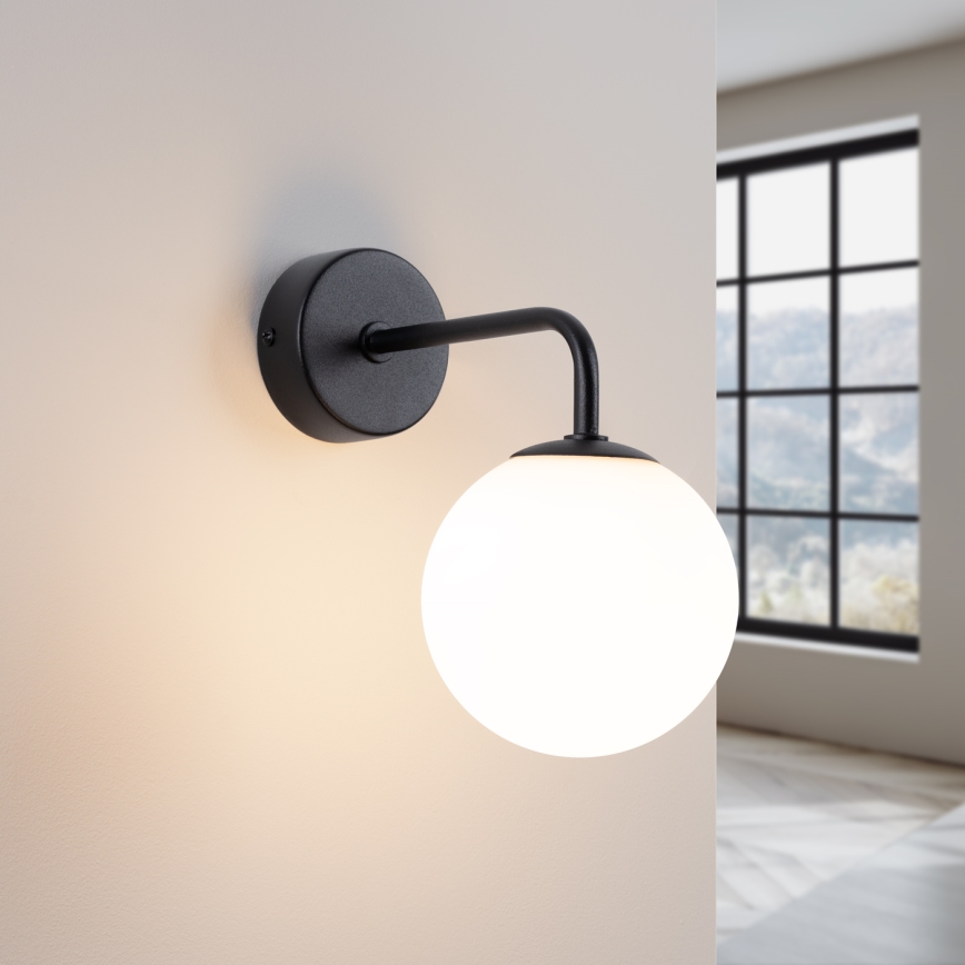 Vägglampa ASTRAL 1xG9/8W/230V svart