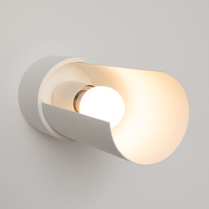 Vägglampa FLASH 1xE27/15W/230V vit