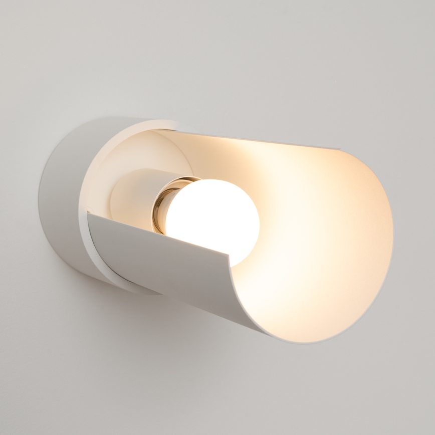 Vägglampa FLASH 1xE27/15W/230V vit