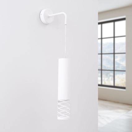 Vägglampa LAMI 1xGU10/10W/230V vit