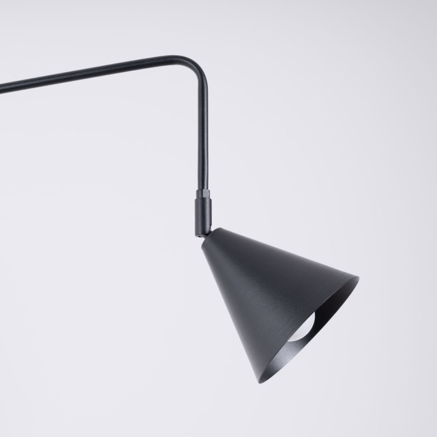 Vägglampa NOX 1xE14/10W/230V svart