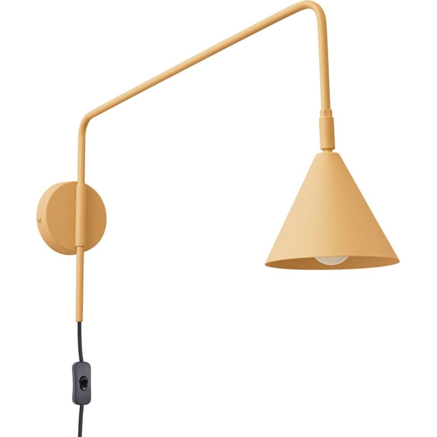 Vägglampa NOX 1xE14/10W/230V guld