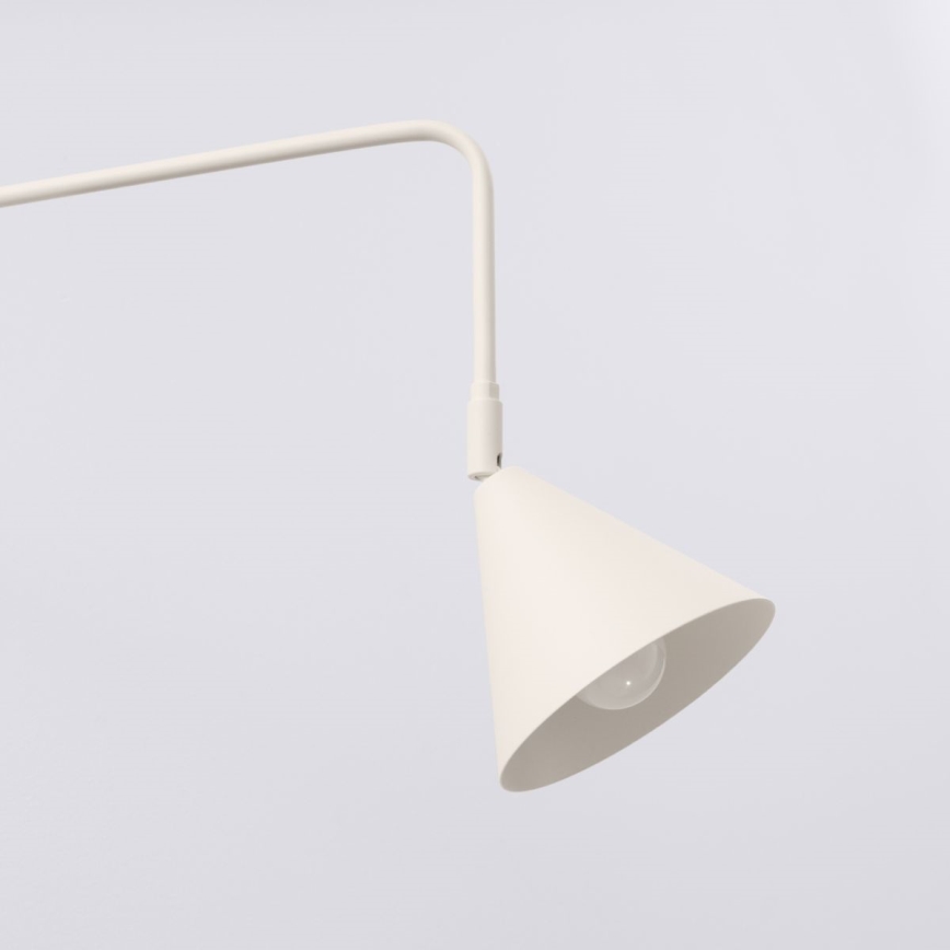 Vägglampa NOX 1xE14/10W/230V grädde