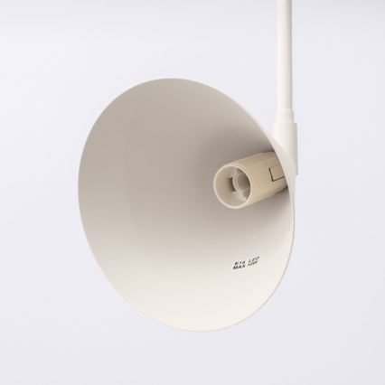 Vägglampa NOX 1xE14/10W/230V grädde