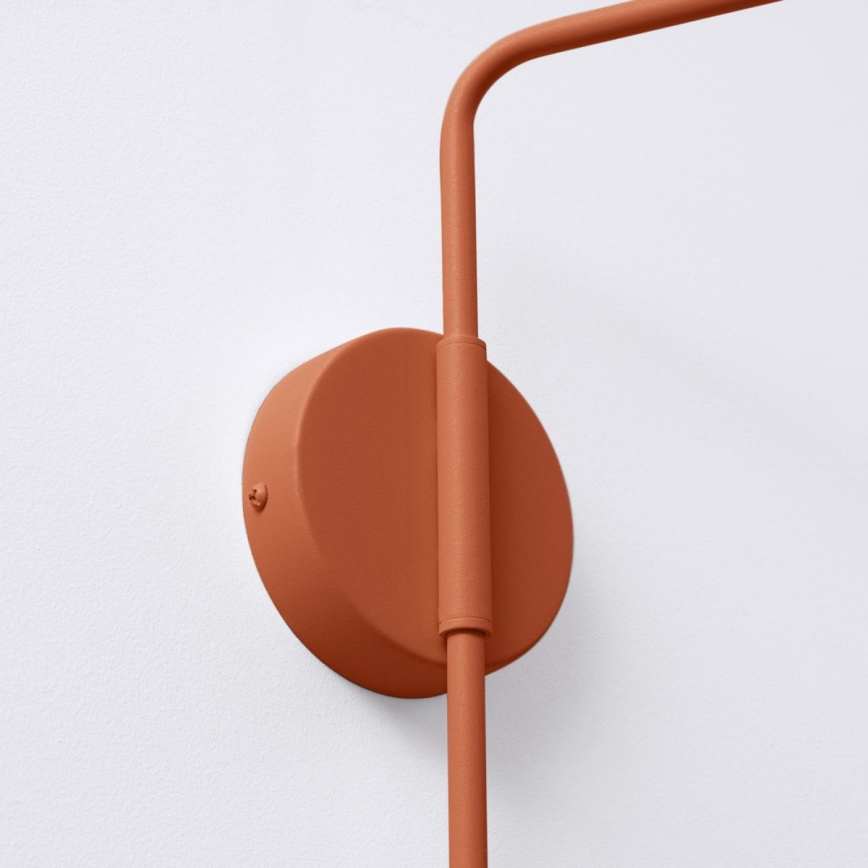 Vägglampa NOX 1xE14/10W/230V orange