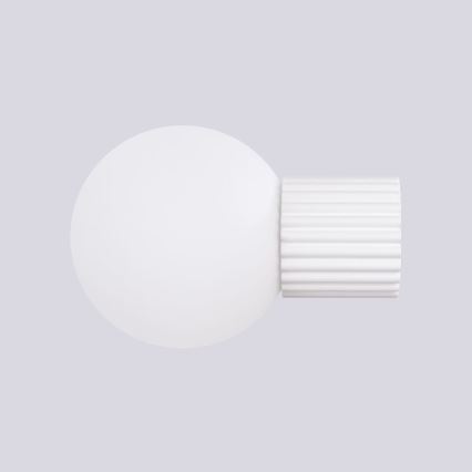 Vägglampa för badrum HALO 1xG9/8W/230V diameter 12 cm IP44 vit