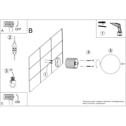 Vägglampa för badrum HALO 1xG9/8W/230V diameter 12 cm IP44 vit