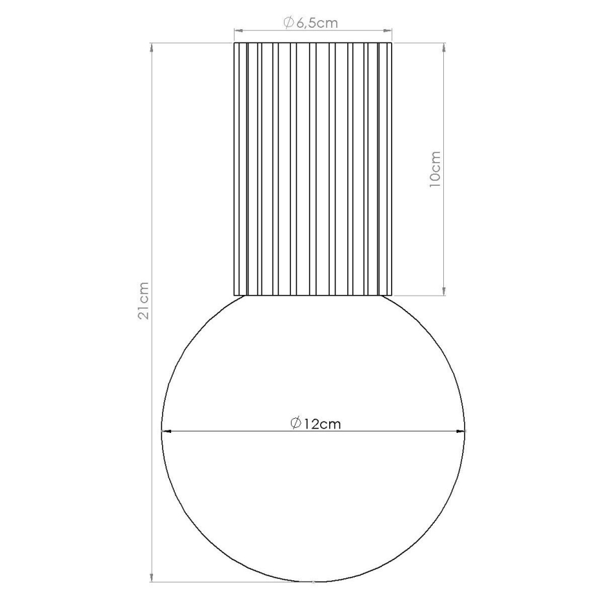 Badrum takbelysning HALO 1xG9/8W/230V diameter 12 cm IP44 vit