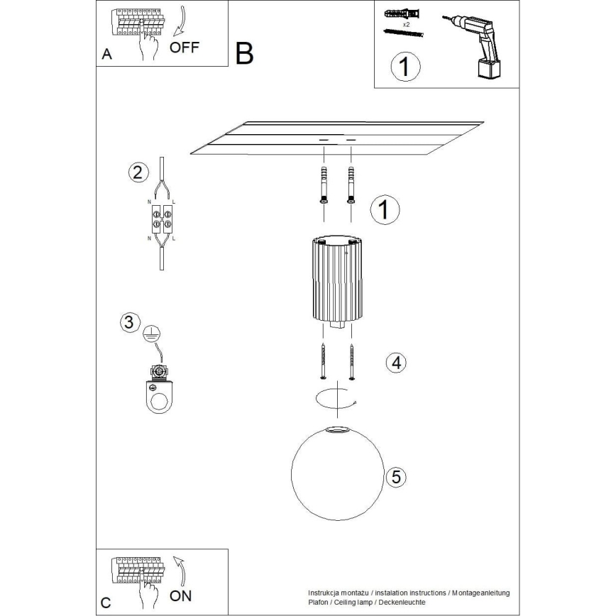 Badrum takbelysning HALO 1xG9/8W/230V diameter 12 cm IP44 vit
