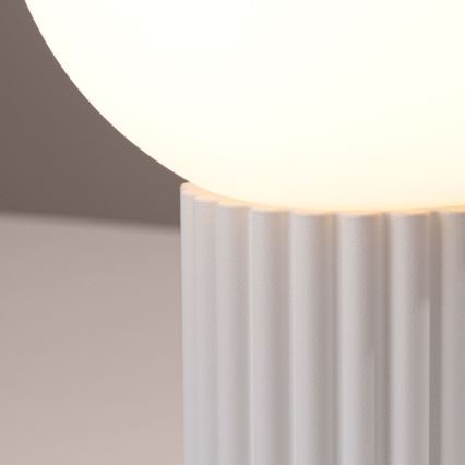 Bordslampa HALO 1xG9/8W/230V diameter 12 cm vit