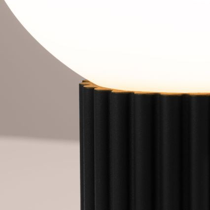Bordslampa HALO 1xG9/8W/230V diameter 12 cm svart