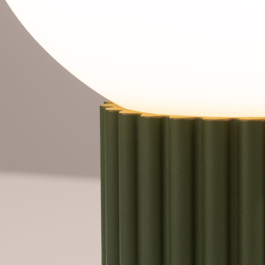 Bordslampa HALO 1xG9/8W/230V diameter 12 cm grön