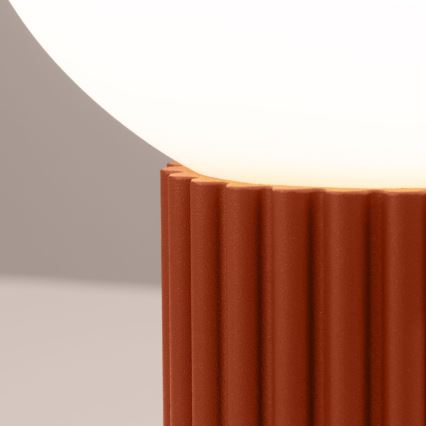 Bordslampa HALO 1xG9/8W/230V diameter 12 cm orange