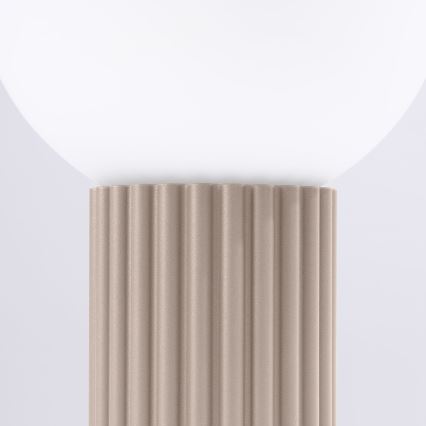 Bordslampa HALO 1xG9/8W/230V diameter 12 cm beige