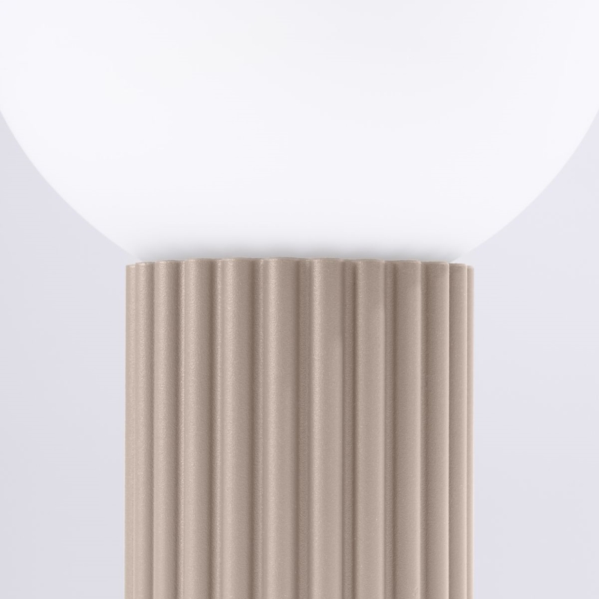 Bordslampa HALO 1xG9/8W/230V diameter 12 cm beige