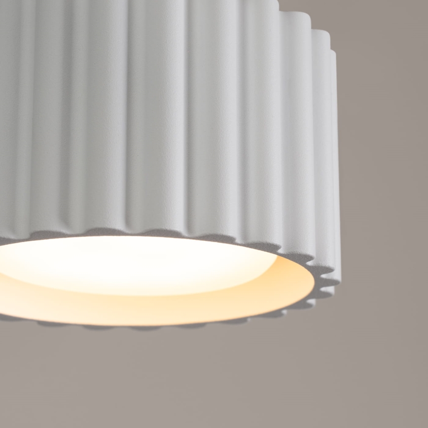 Spotlampa AURA 1xGX53/10W/230V Ø10 cm vit