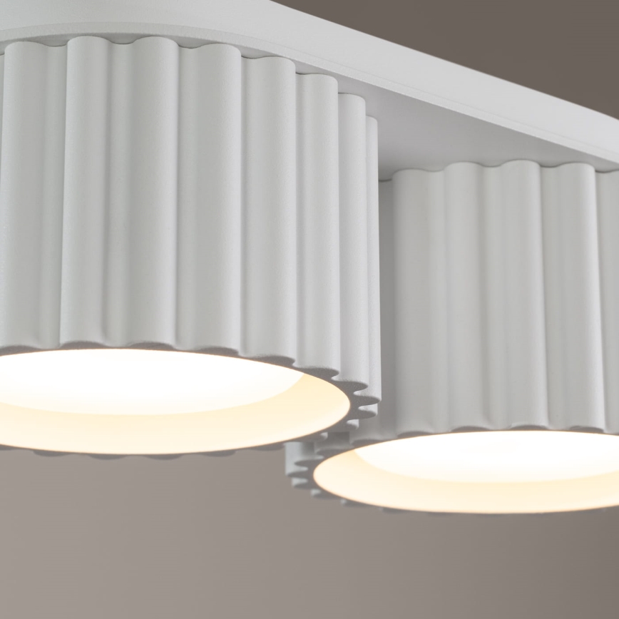 Spotlampa AURA 2xGX53/10W/230V vit