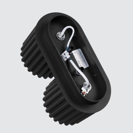 Spotlampa AURA 2xGU10/10W/230V svart