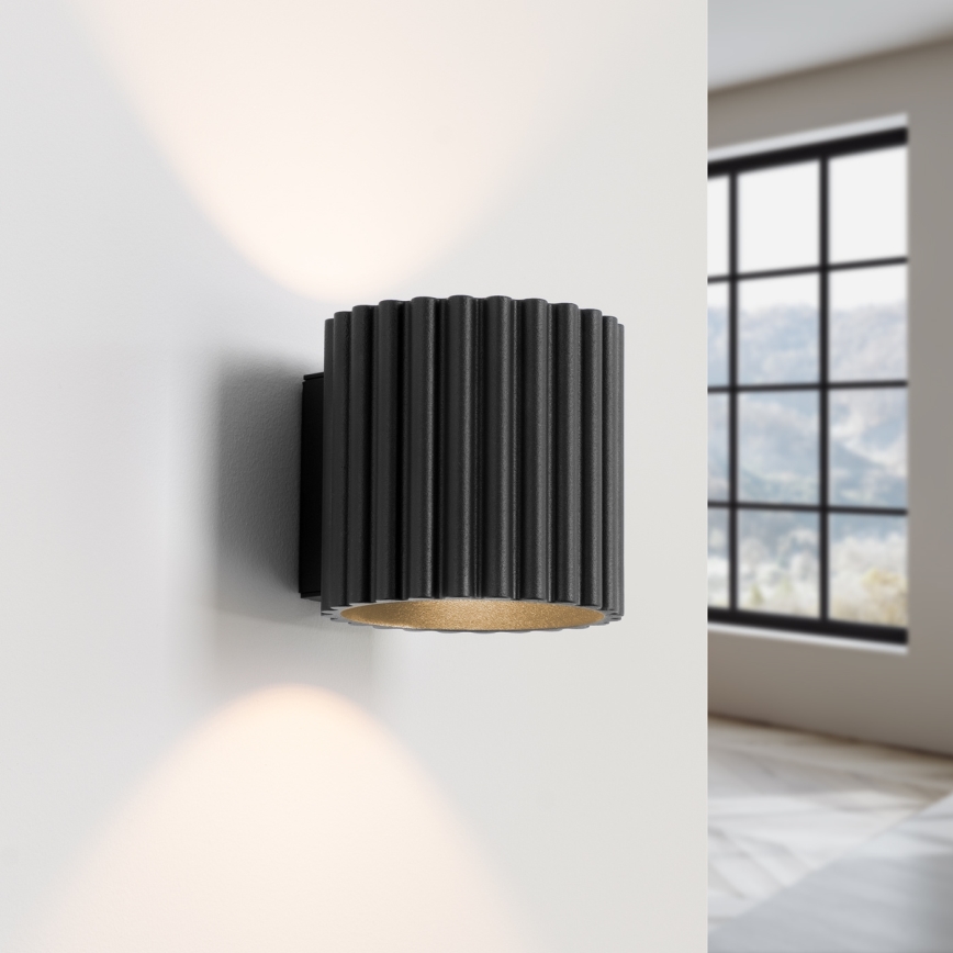 Vägglampa AURA 1xG9/10W/230V svart
