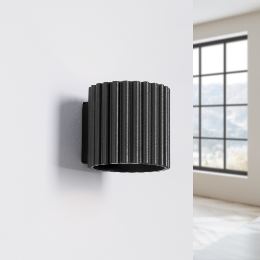 Vägglampa AURA 1xG9/10W/230V svart