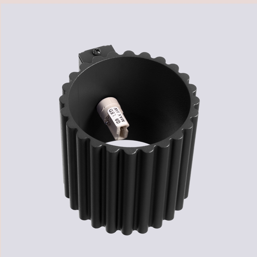 Vägglampa AURA 1xG9/10W/230V svart