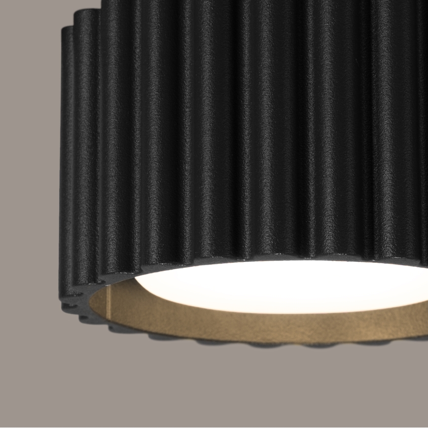 Spotlampa AURA 1xGX53/10W/230V, Ø 10 cm, svart