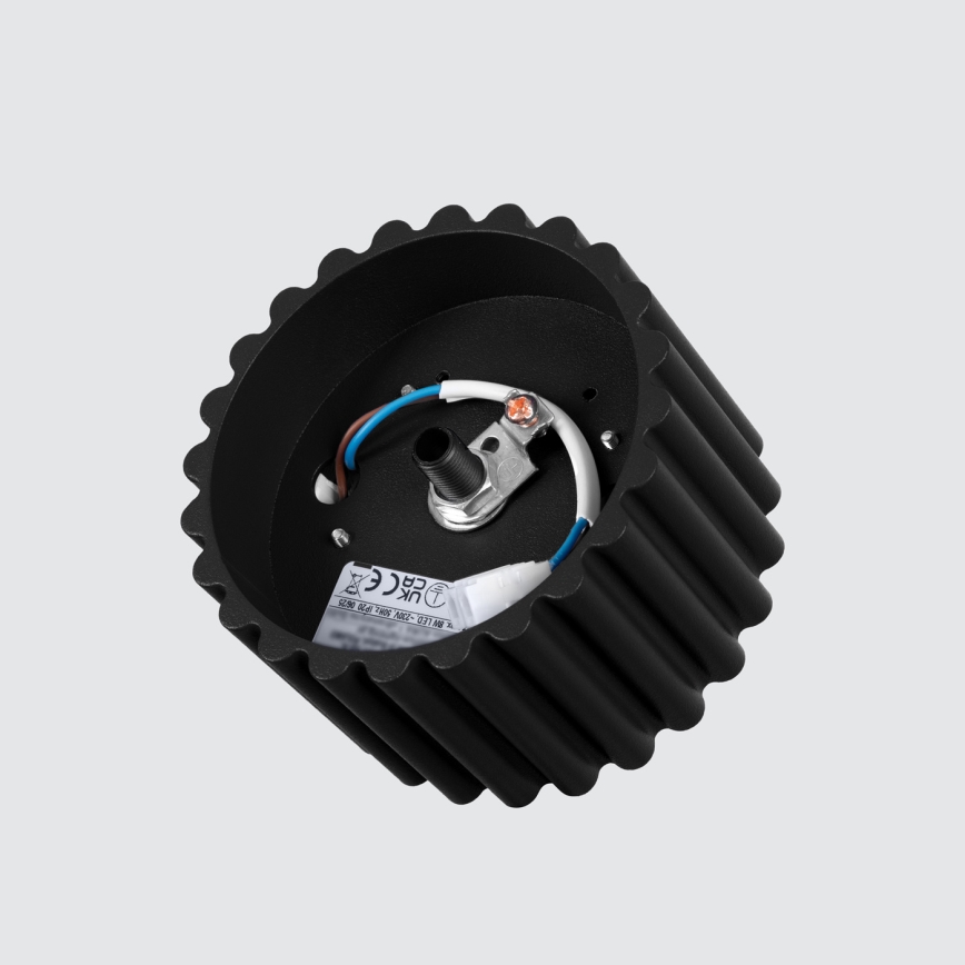 Spotlampa AURA 1xGX53/10W/230V, Ø 10 cm, svart