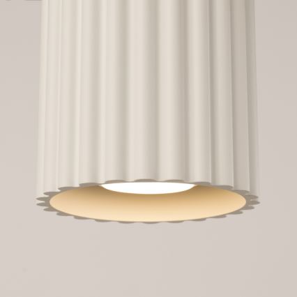 AURA spotlampa 1xGU10/10W/230V, 10 cm, krämvit