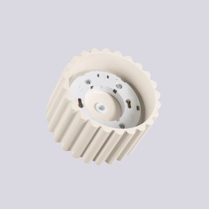 Spotlampa AURA 1xGX53/10W/230V Ø 10 cm krämvit